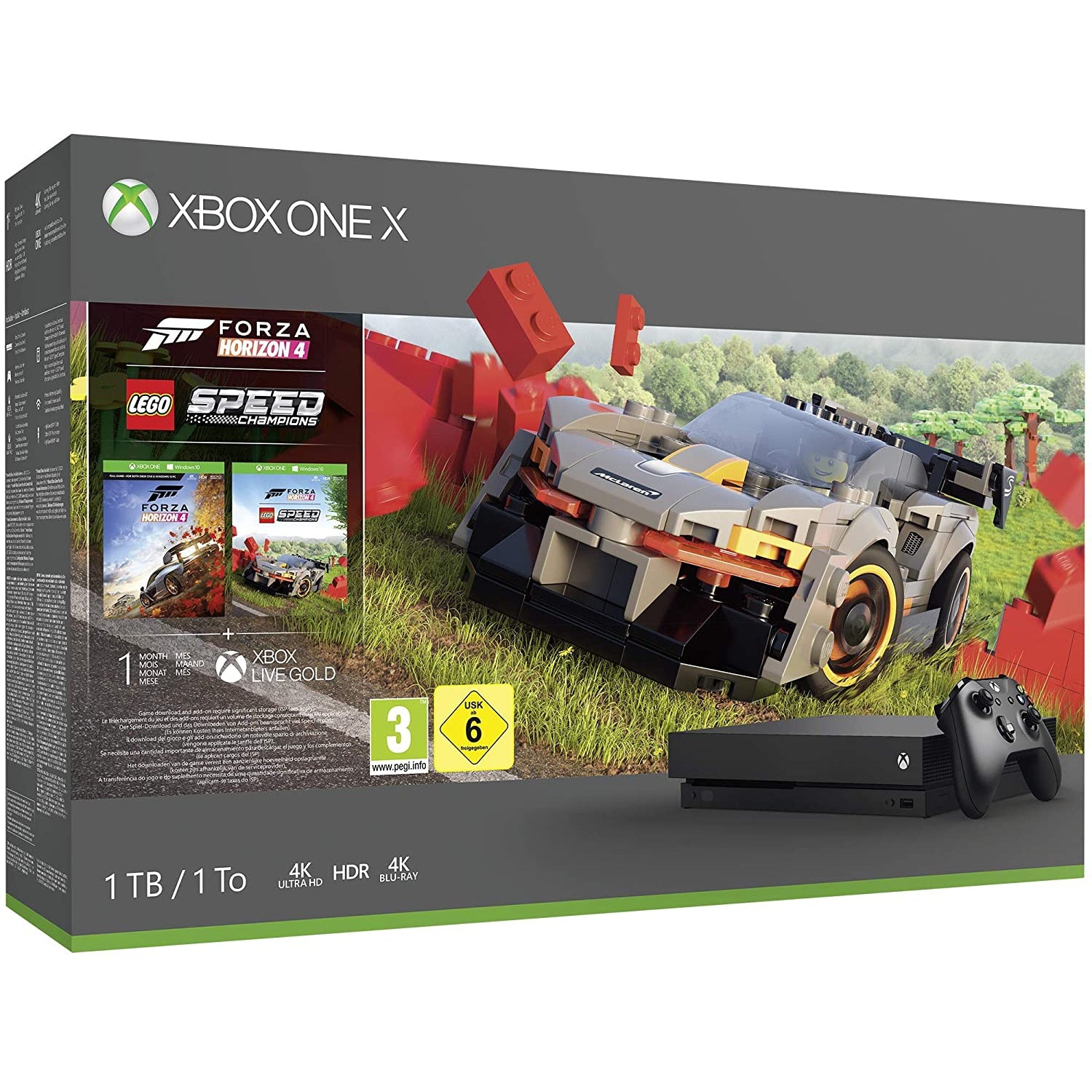 Xbox One X 1TB Forza Horizon 4 Lego Speed Champions Bundle