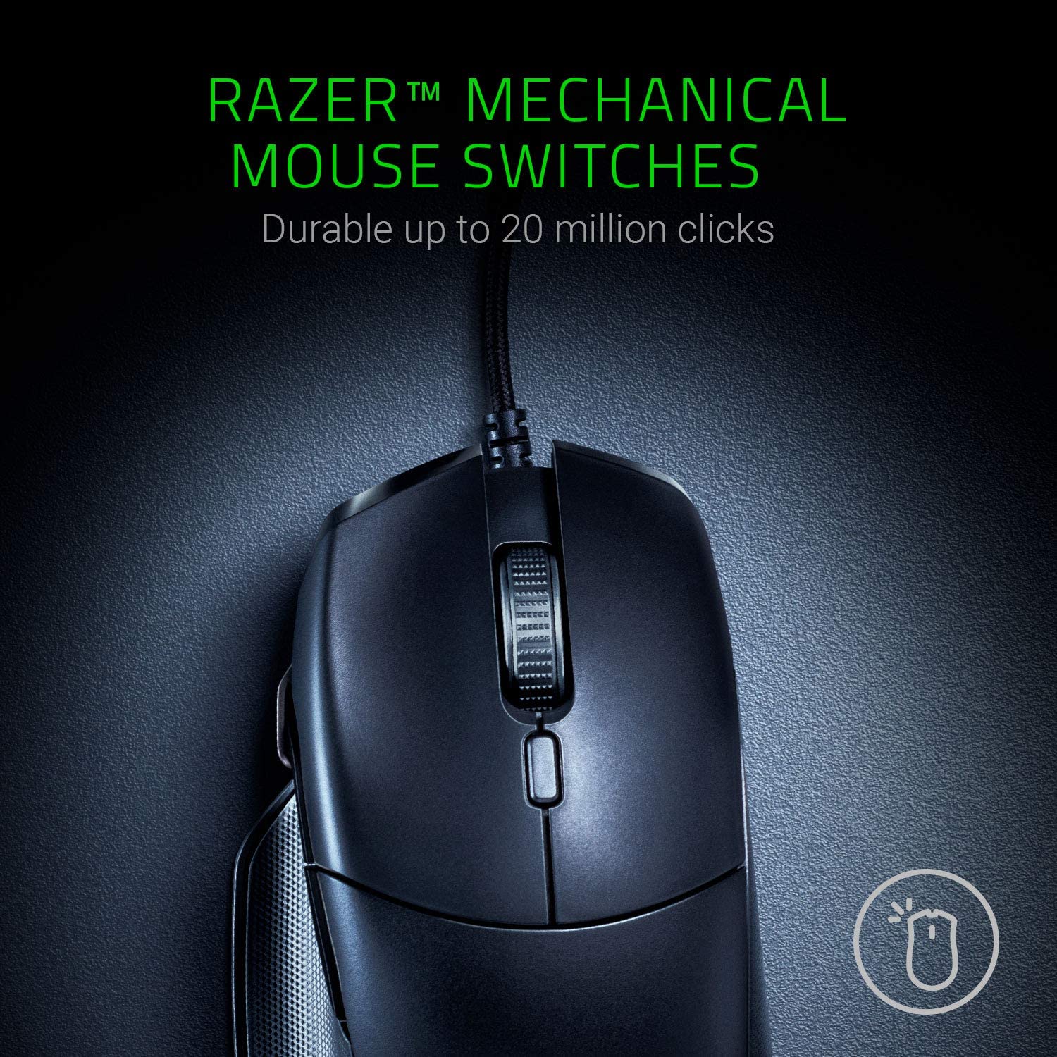 Razer Basilisk Essential - Ergonomic FPS Gaming Mouse - Refurbished Pristine