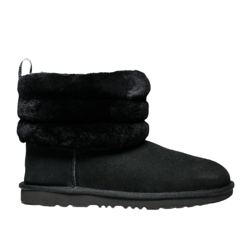 Ugg Fluff Mini Quilted Sheepskin Ankle Boots (UK Size 3)