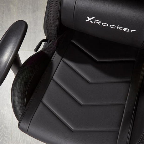 X Rocker Bravo LED RGB PC Gaming Chair - DAMAGED PLASTICS