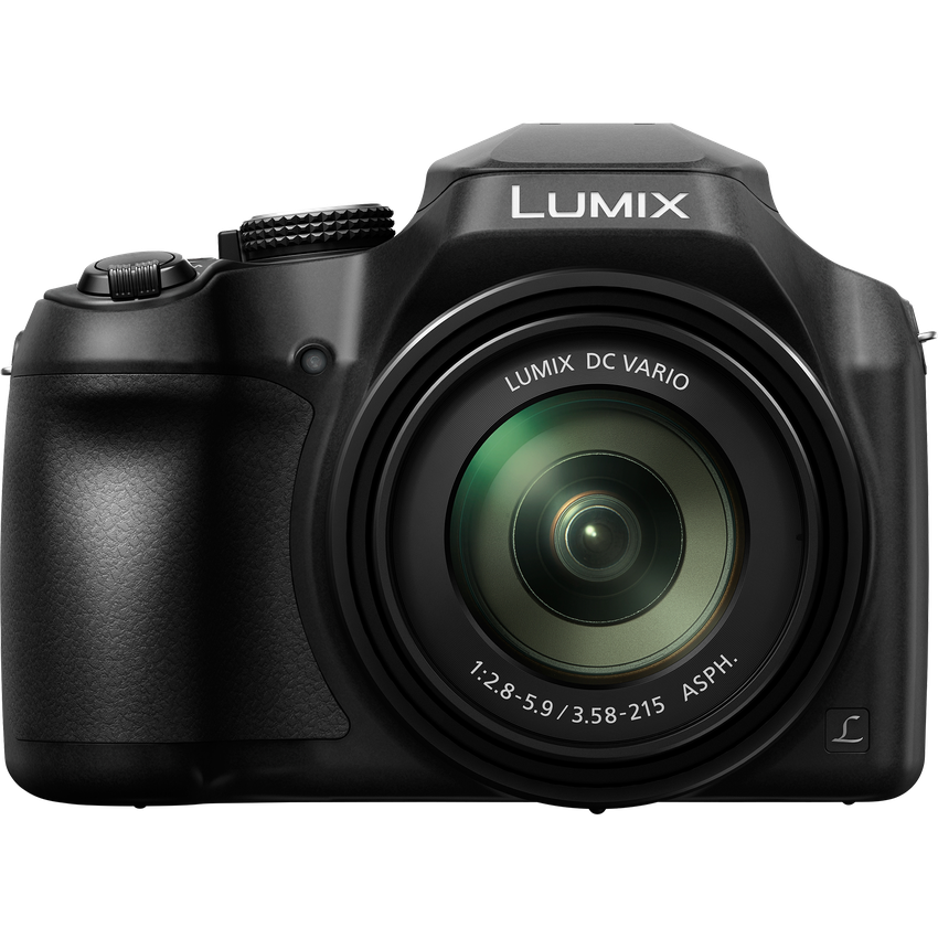 Panasonic Lumix FZ82 18MP 60x Zoom Bridge Camera - Black