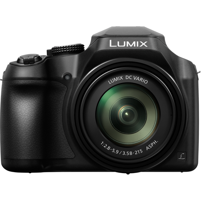 Panasonic Lumix FZ82 18MP 60x Zoom Bridge Camera - Black