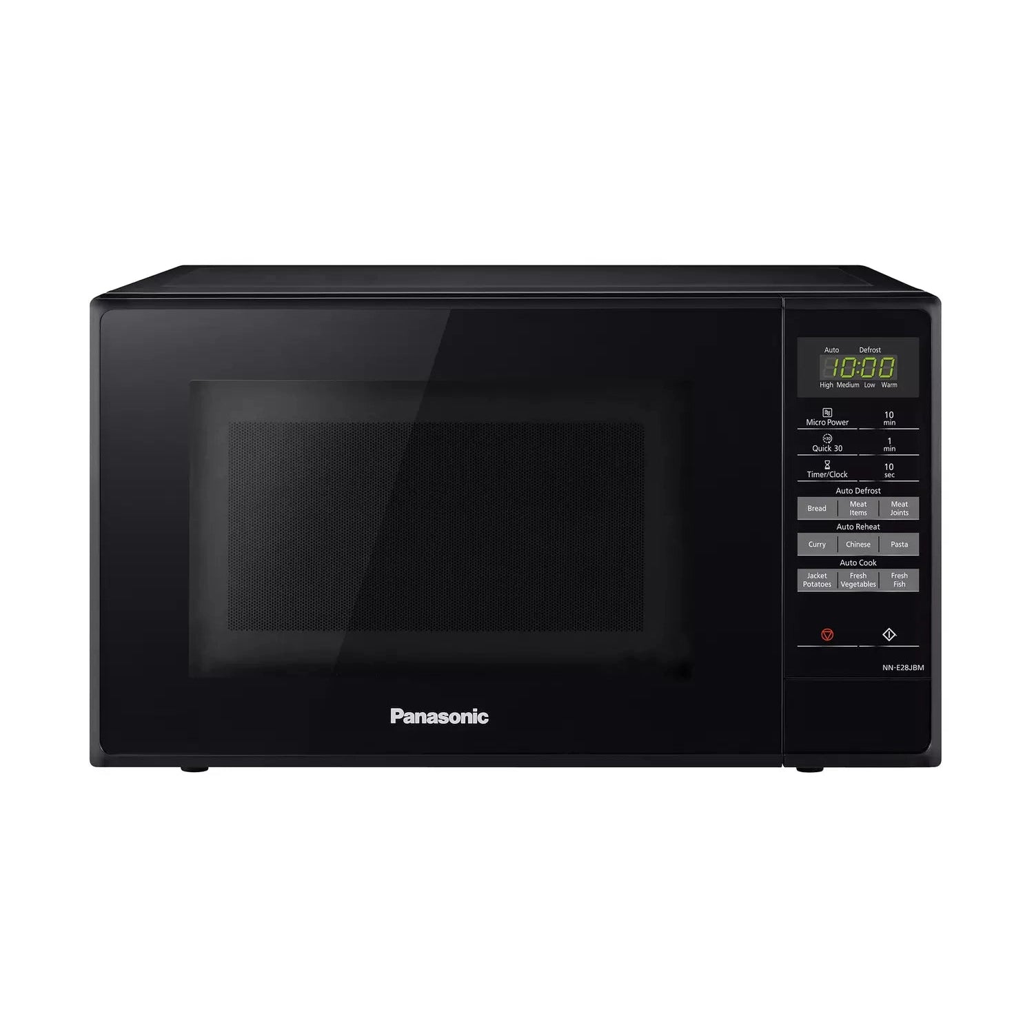 Panasonic NN-E28JBMBPQ 800W Standard 20L Microwave - Black