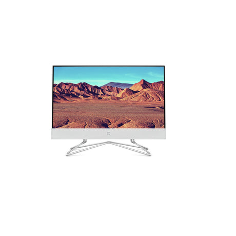 HP All-in-One PC 22" FHD, Intel Celeron J, 4GB Ram, 128GB SSD, Intel UHD Graphics - White