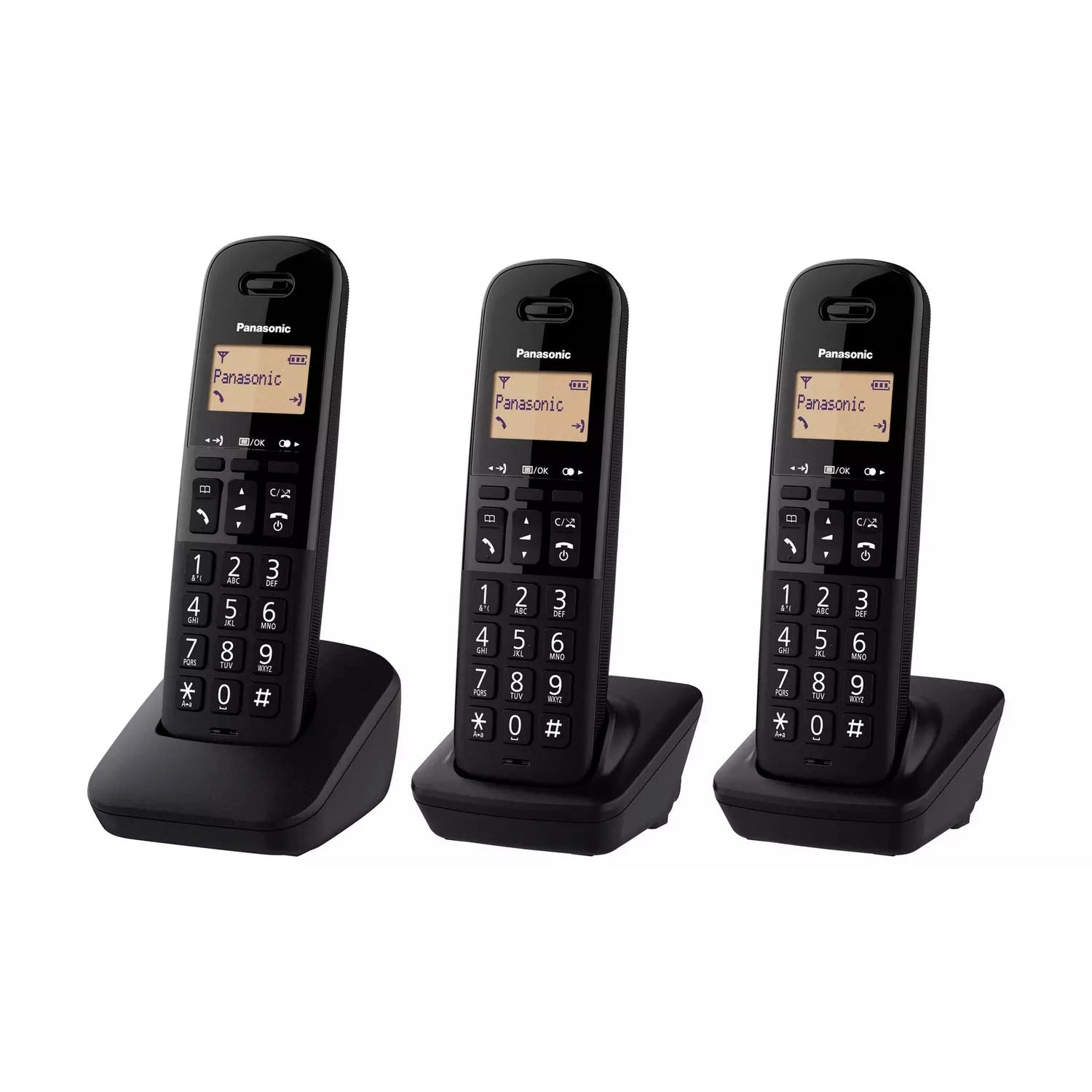 Panasonic KX-TGB613 Cordless Phones - Triple - Refurbished Pristine