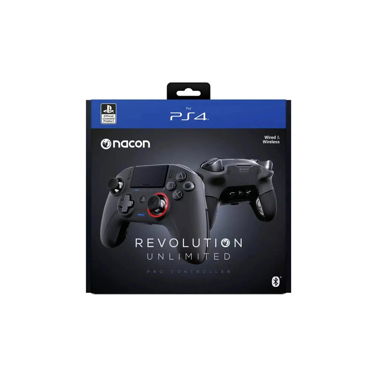 Nacon Unlimited Pro Official PS4 Wireless Controller - Black
