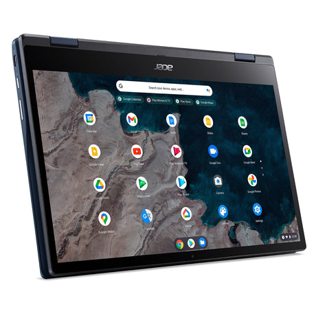 Acer Spin 513 CP513-1H Laptop Qualcomm Snapdragon 4GB RAM 64GB eMMC 13.3" - Blue - Refurbished Pristine