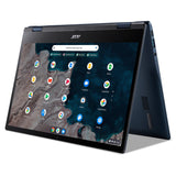 Acer Spin 513 CP513-1H Laptop Qualcomm Snapdragon 4GB RAM 64GB eMMC 13.3" - Blue - Refurbished Pristine