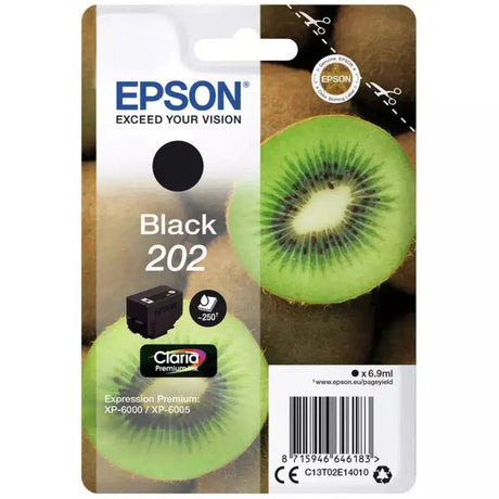 Epson 202 Kiwi 202 Ink Cartridge - Black
