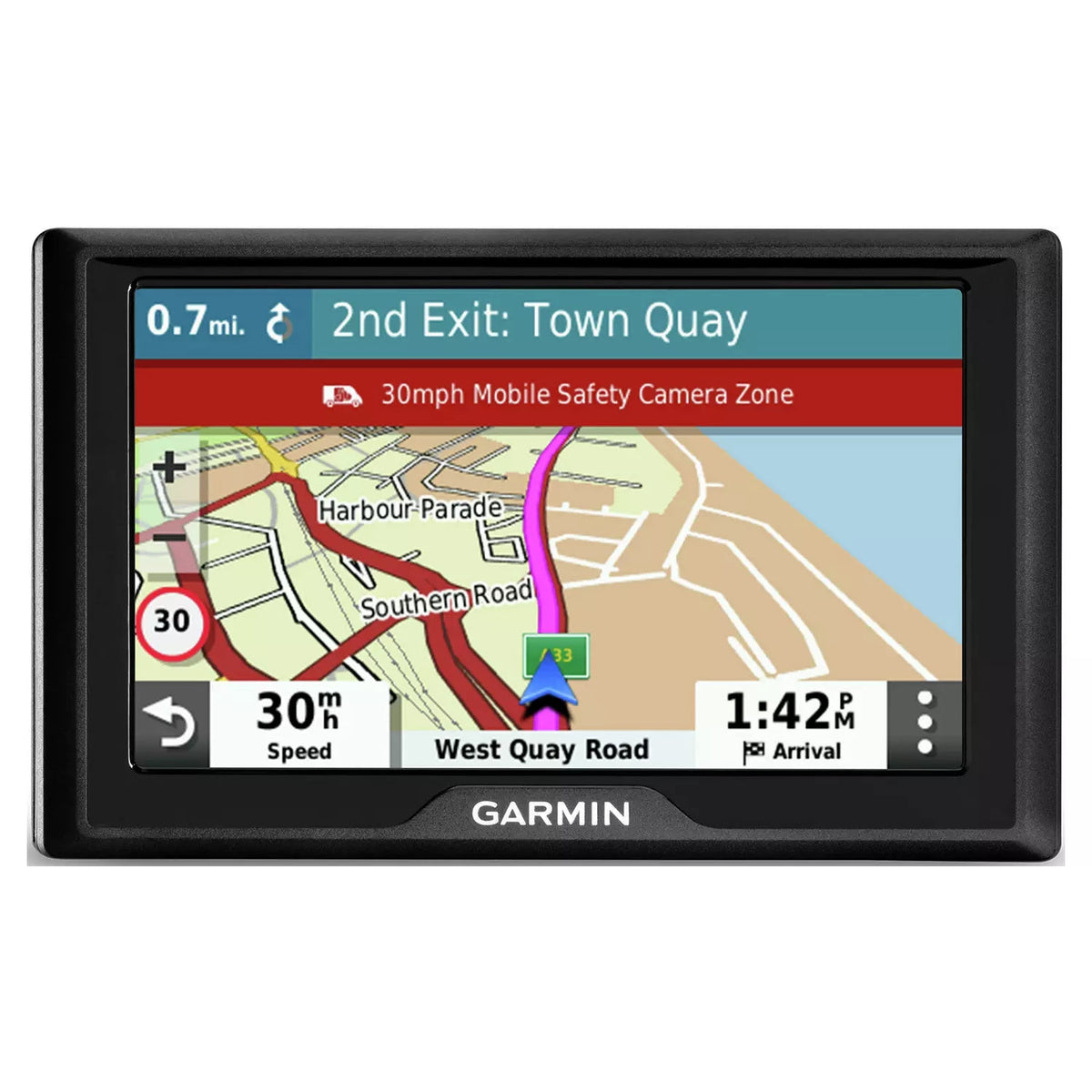 GPS Garmin Drive 52 Avec Traffic Live - Ecran 5", Cartes Europe, Info-Trafic Temps Réel