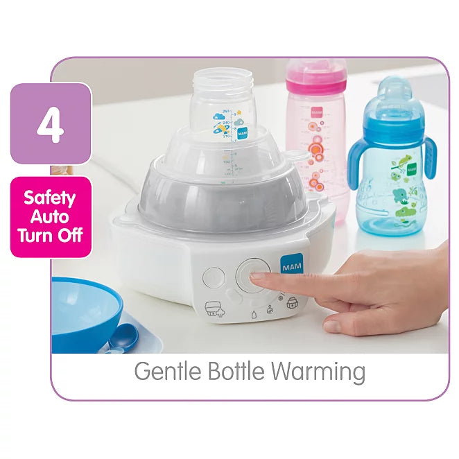 MAM Electric Baby Bottle Steriliser & Express Bottle Warmer