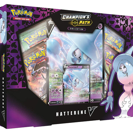 Pokemon Trading Card Game Champion's Path Collection, Hatterene V
