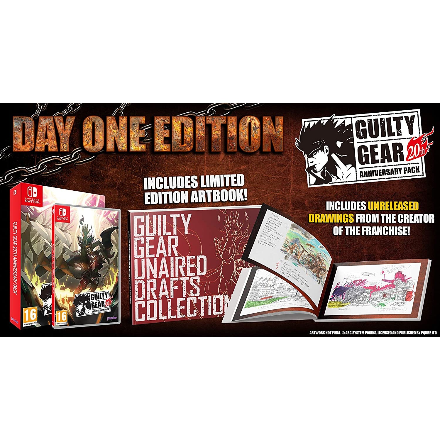 Guilty Gear 20th Anniversary Edition - Day one edition