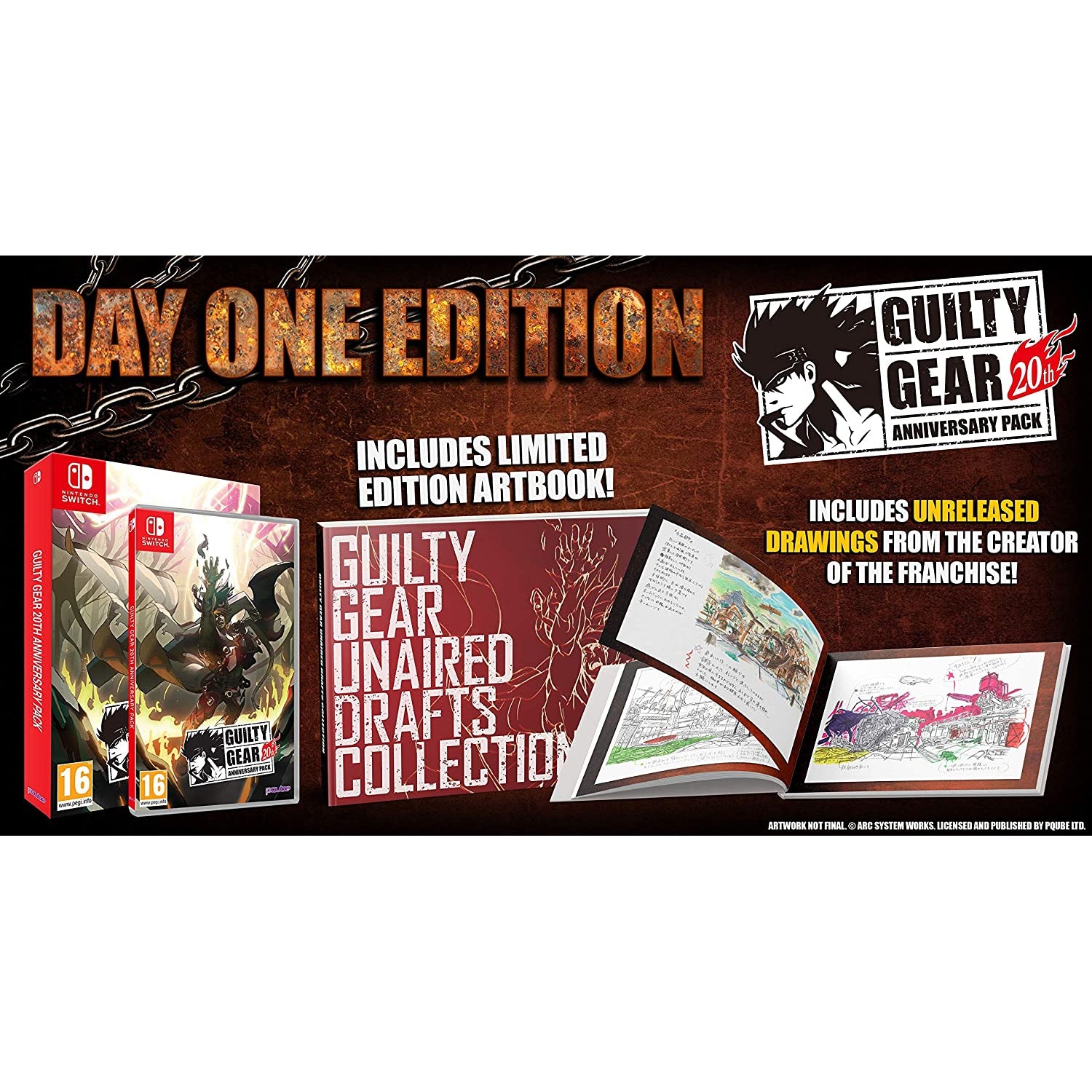 Guilty Gear 20th Anniversary Edition - Day one edition (Nintendo Switch)