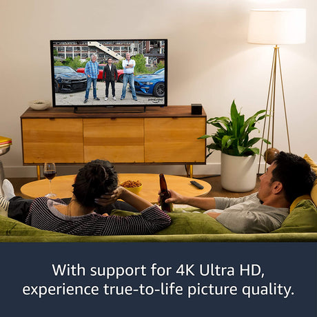 Amazon Fire TV Cube | Hands free with Alexa, 4K Ultra HD streaming media player