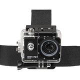 Kitvision Adjustable Head Strap Mount Harness for Action Cameras - Black