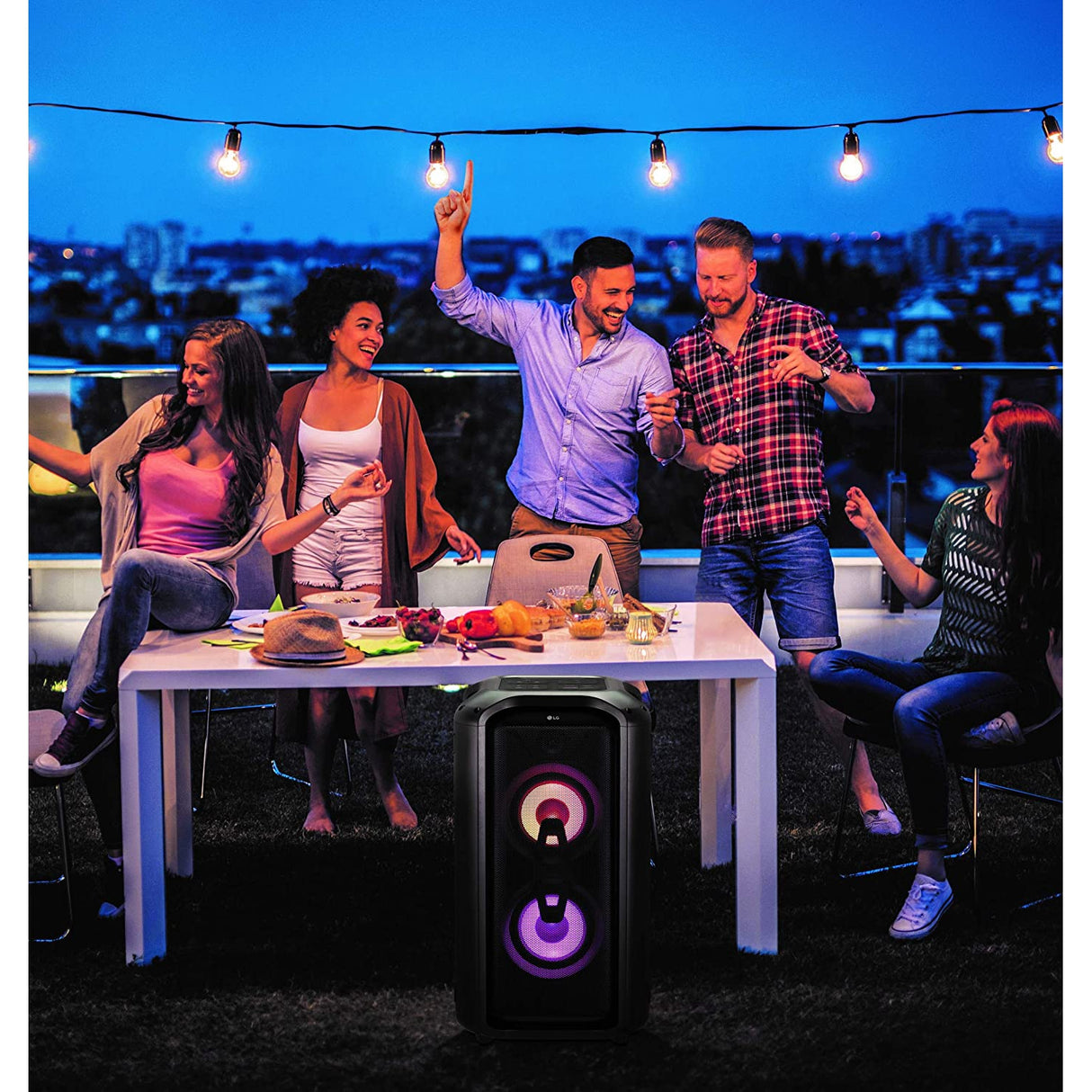 LG XBOOM RK7 Bluetooth Megasound Party Speaker 550 Watts