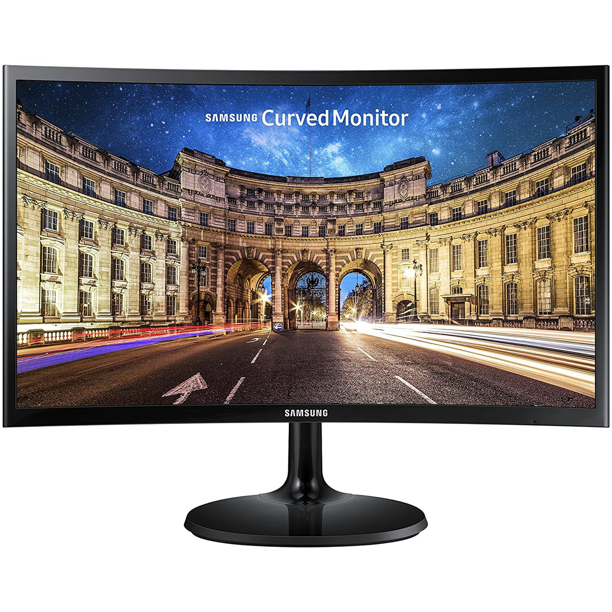 Samsung C24F390FHU 24-Inch Curved LED Monitor - HDMI, VGA , Black