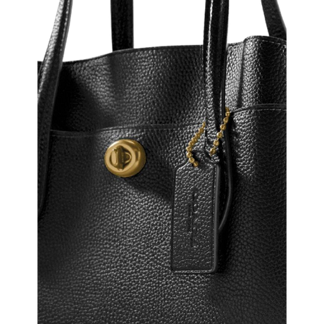 Coach Lora Carryall 30 Leather Tote Handbag