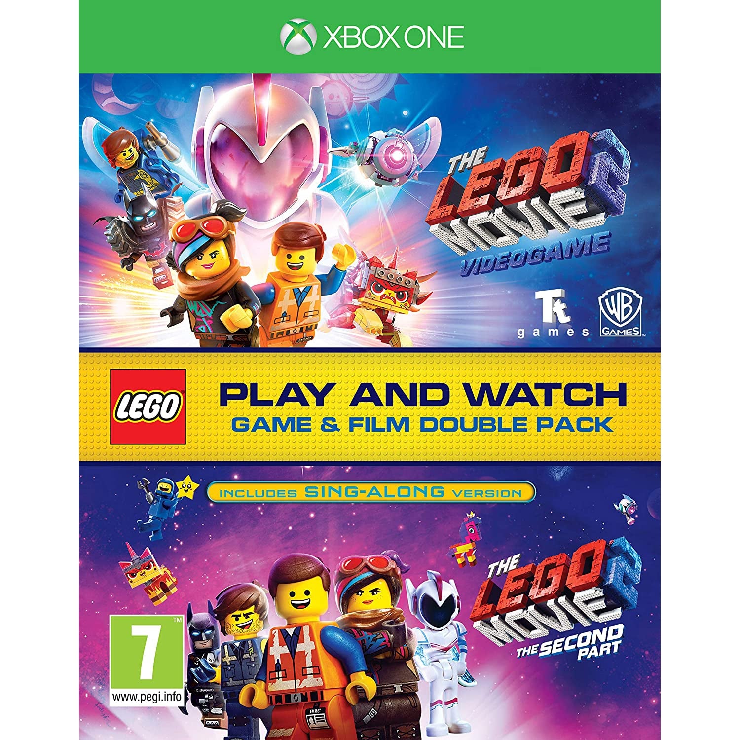 Lego Movie 2 Game & Film Double Pack (Xbox One)