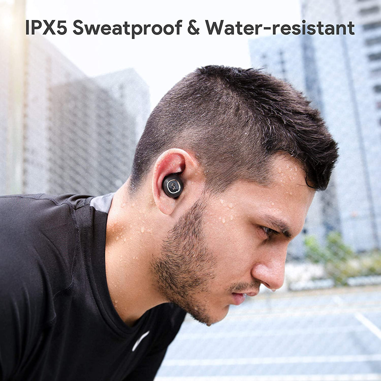 Aukey EP-T10 True Wireless Bluetooth 5.0 Earbuds, Grey
