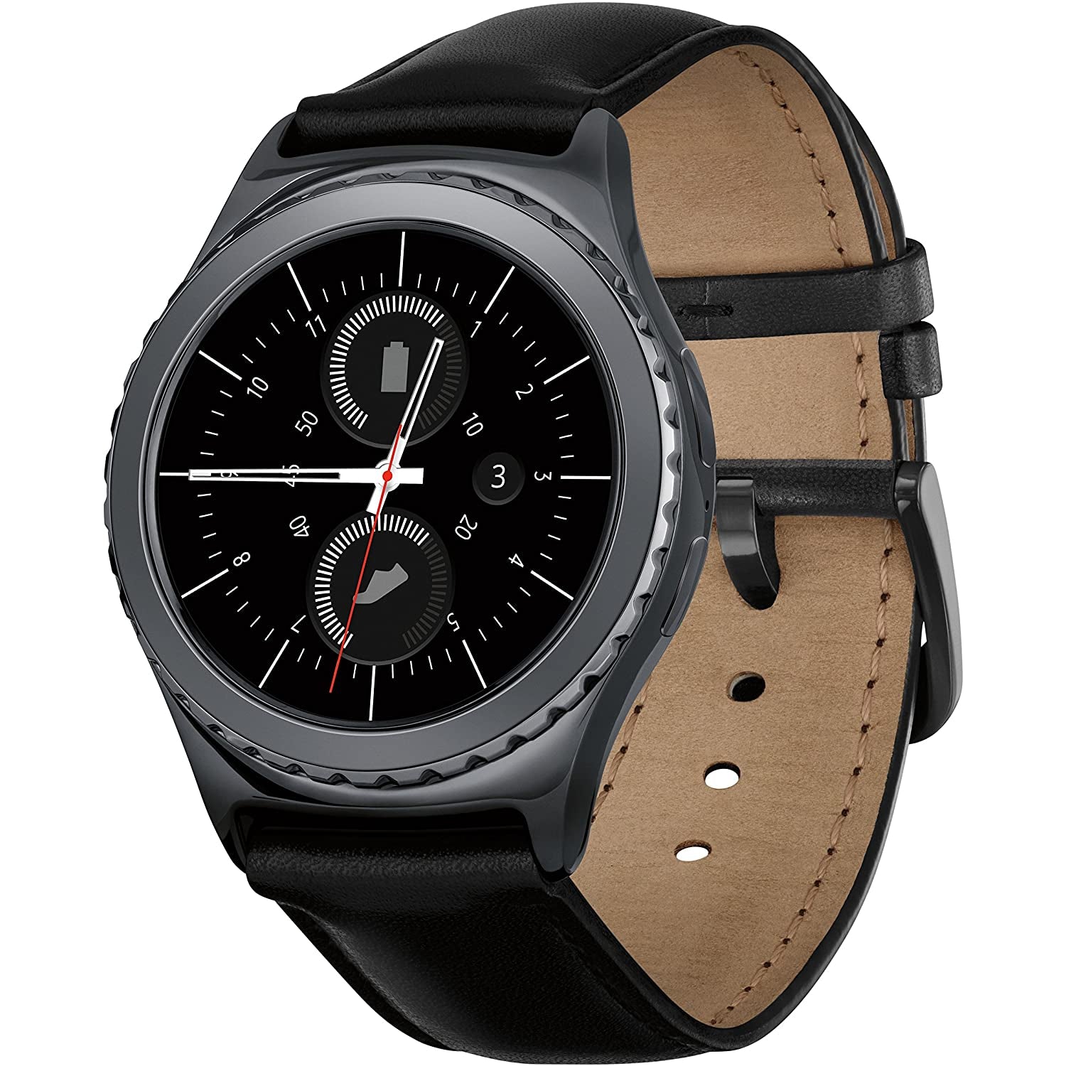 Samsung Gear S2 Classic Smart Watch SM-R732 - Black - Refurbished Pristine