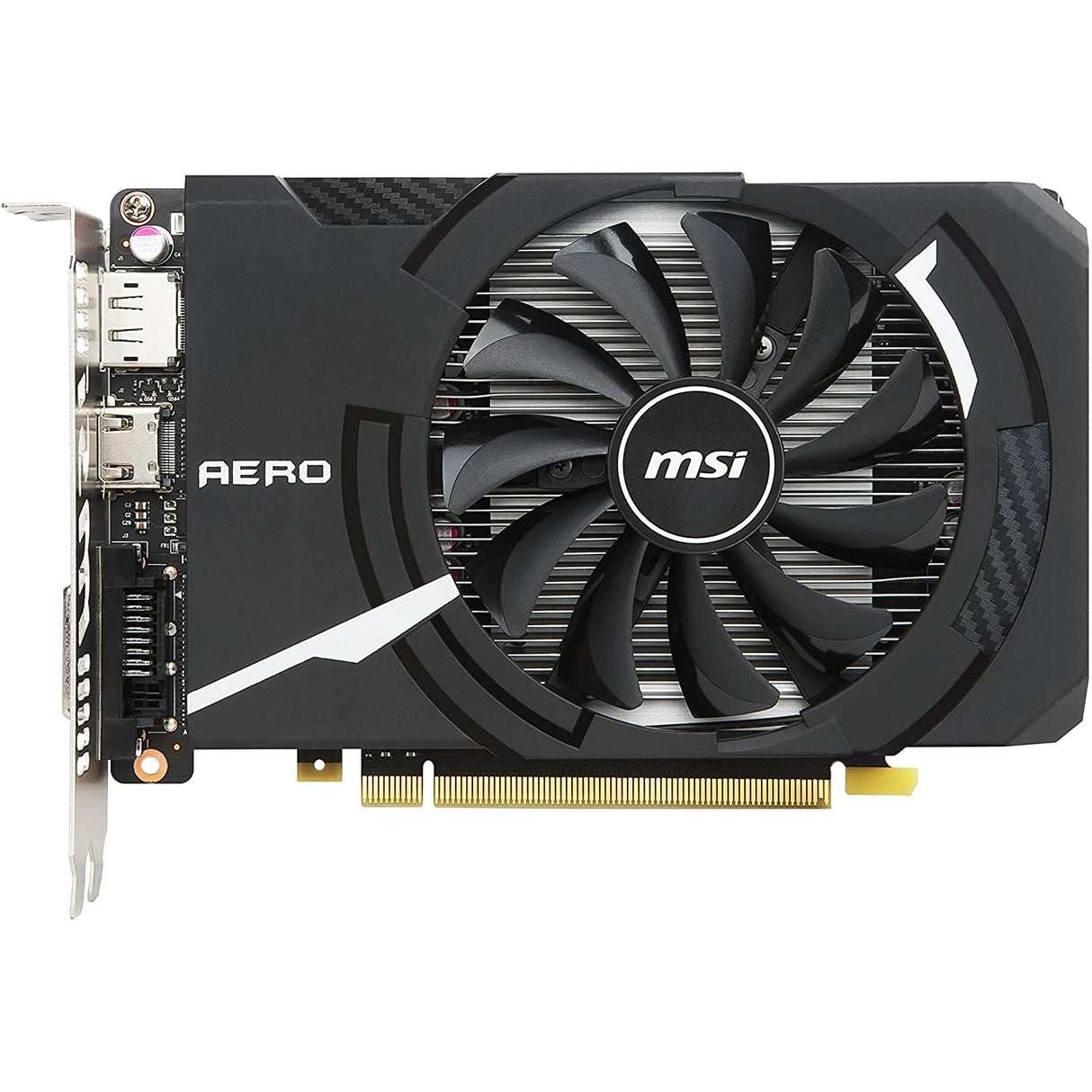 MSI GeForce GTX 1050Ti AERO ITX 4G OCV1 Graphics Card 4GB GDDR5
