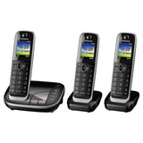 Panasonic KX-TGJ423EB Digital Cordless Telephone, Trio - Good