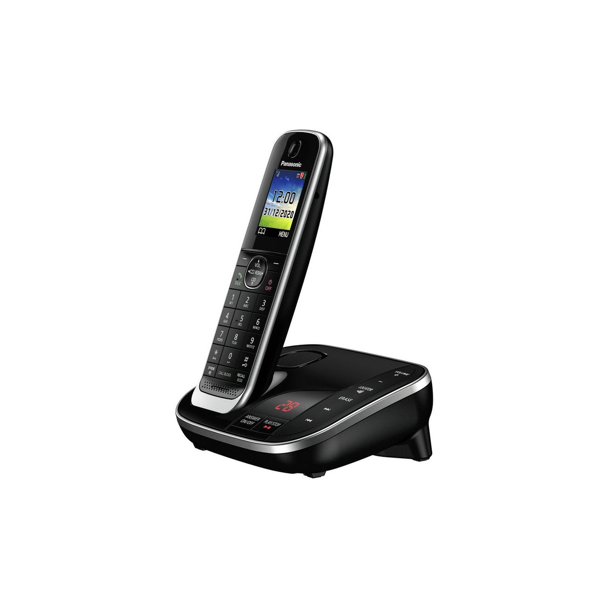 Panasonic KX-TGJ423EB Digital Cordless Telephone, Trio - Good