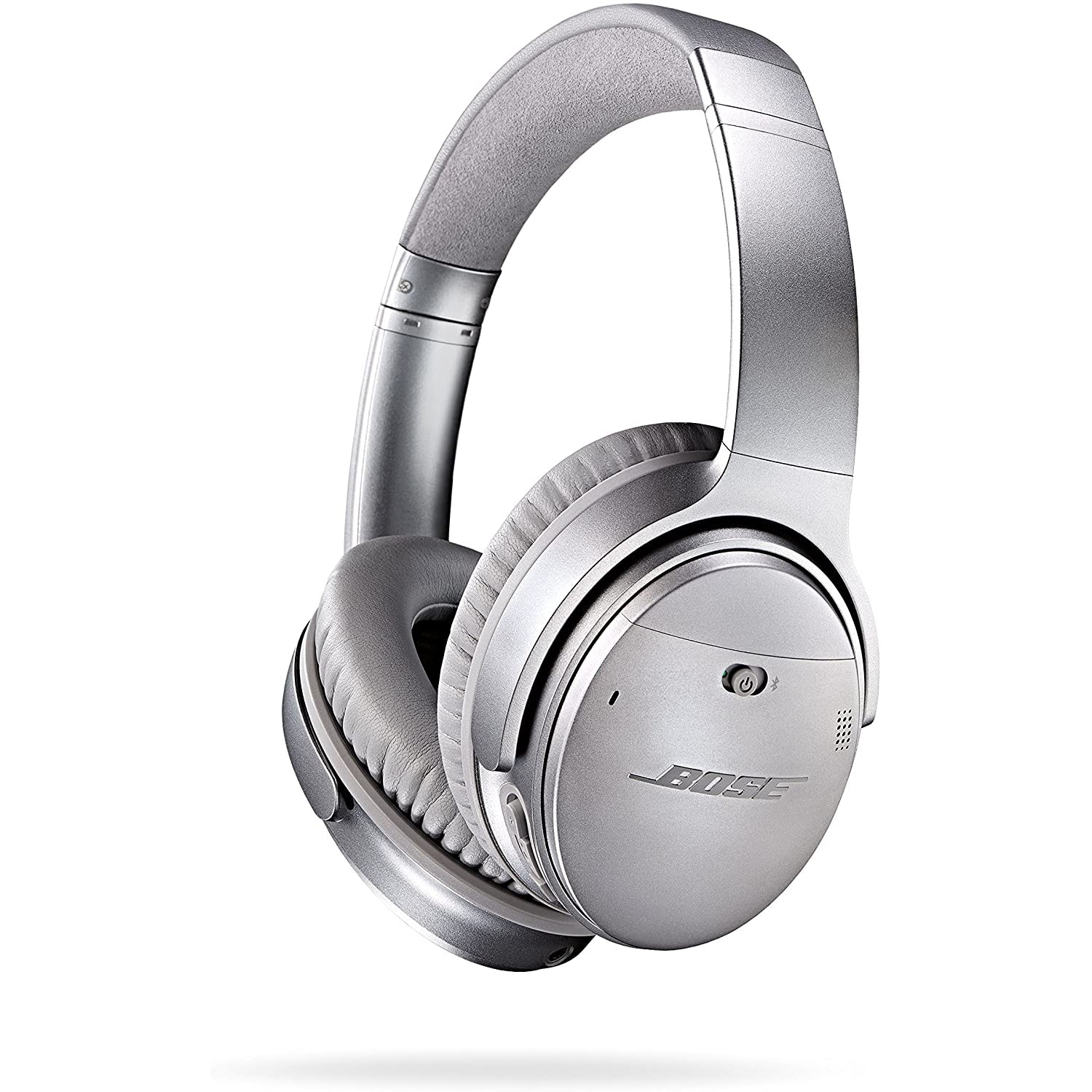 Bose QuietComfort 35 (Series I) Wireless Headphones, Noise Cancelling - Silver