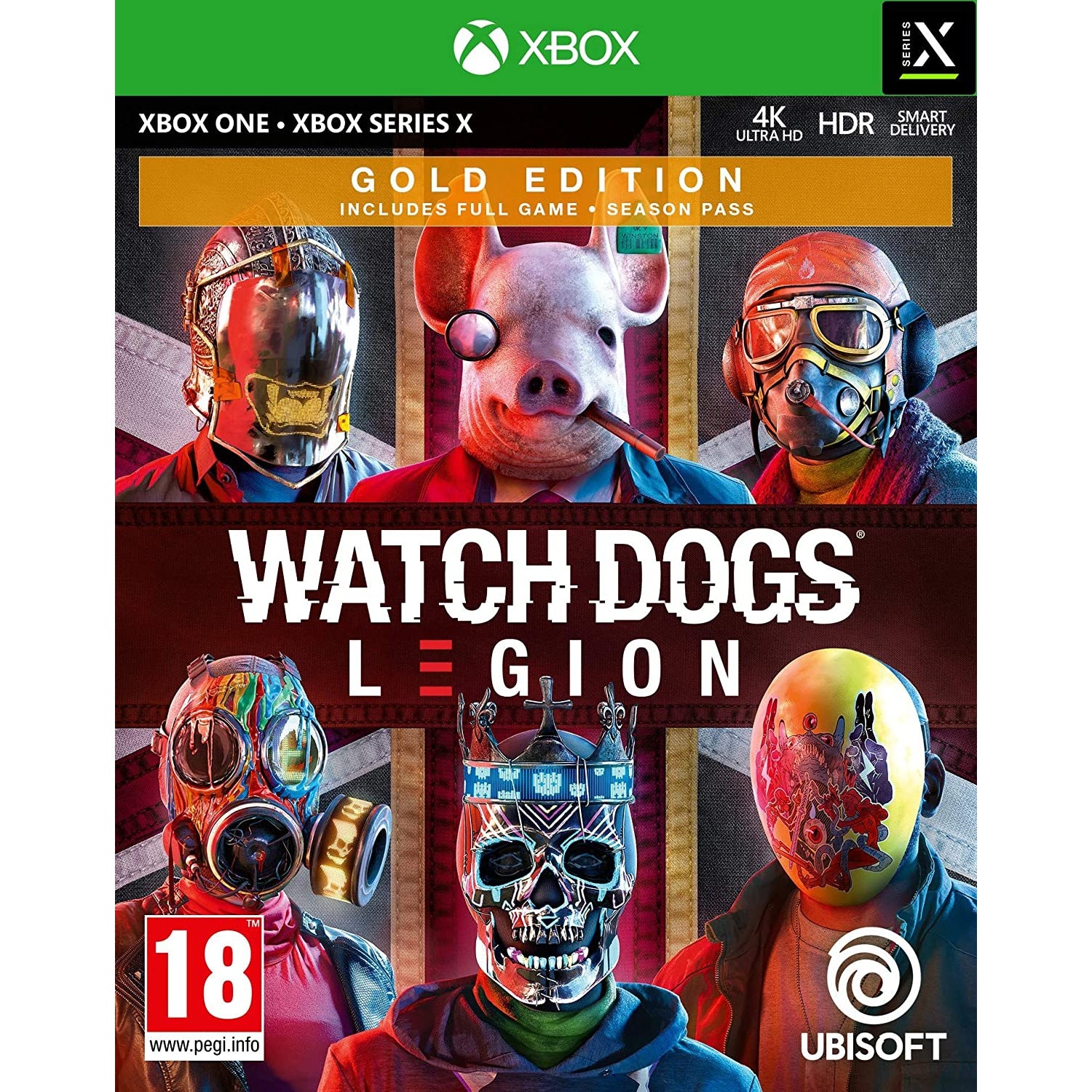 Watch Dogs Legion Gold Edition (Xbox One/Series X) Video Game