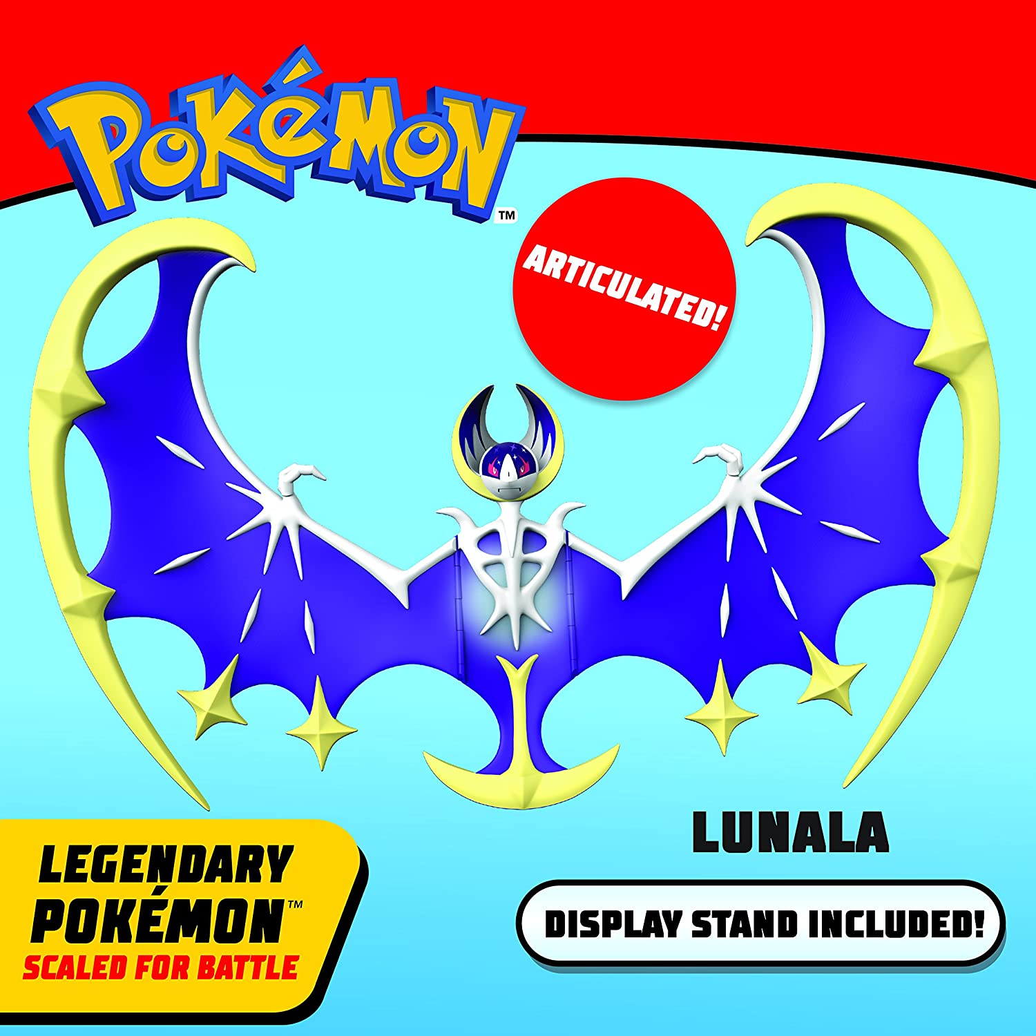 Pokemon 96299 Lunala Toy Figure