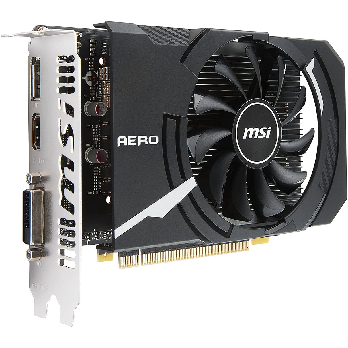 MSI GeForce GTX 1050Ti AERO ITX 4G OCV1 Graphics Card 4GB GDDR5