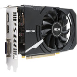 MSI GeForce GTX 1050Ti AERO ITX 4G OCV1 Graphics Card 4GB GDDR5