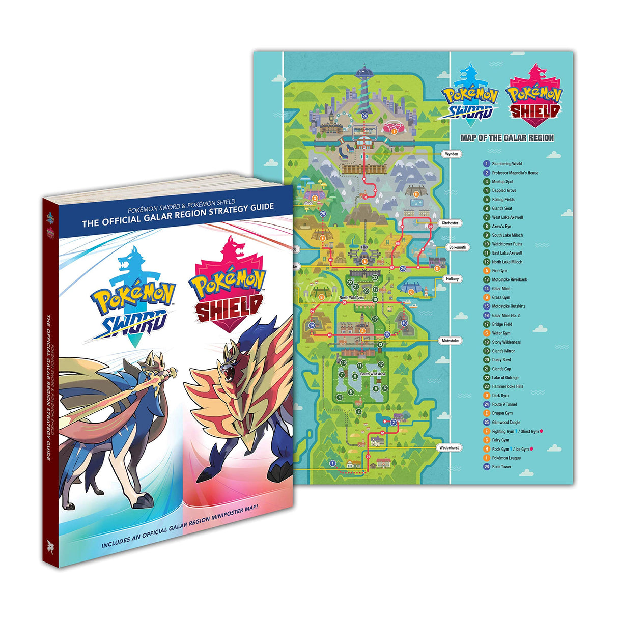 Pokémon Sword & Shield: The Official Galar Region Strategy Guide