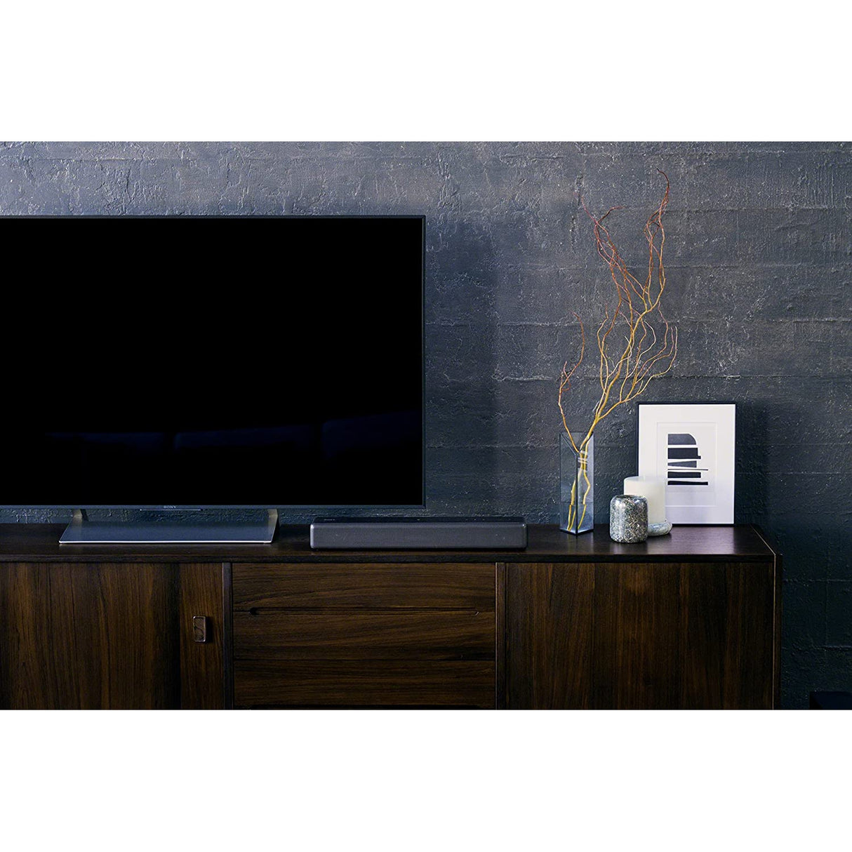 Sony HT-MT500 Wi-Fi Bluetooth NFC Compact Sound Bar with Ultra-Slim Wireless Subwoofer