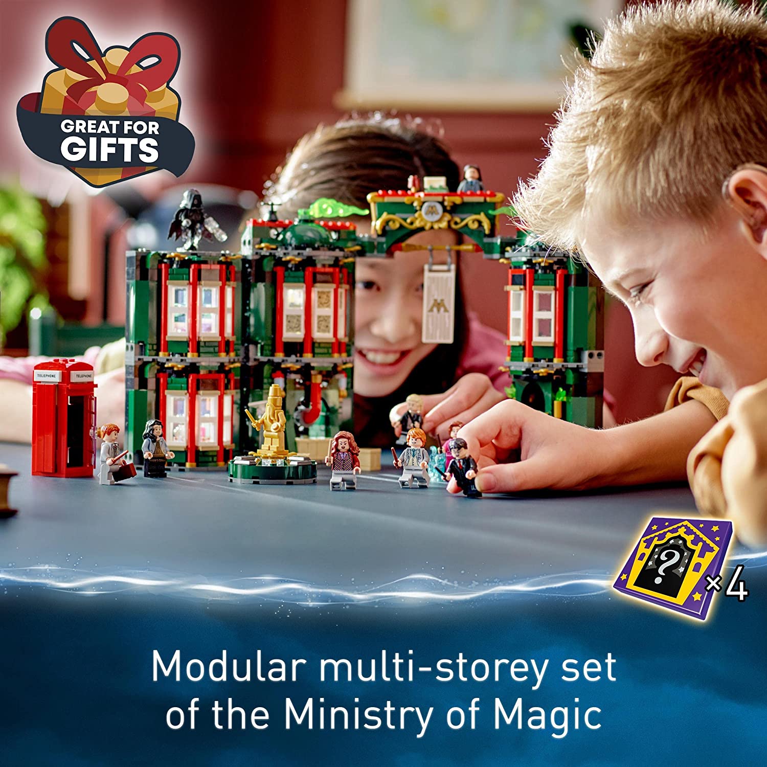 Lego 76403 Harry Potter The Ministry of Magic Modular Set - New