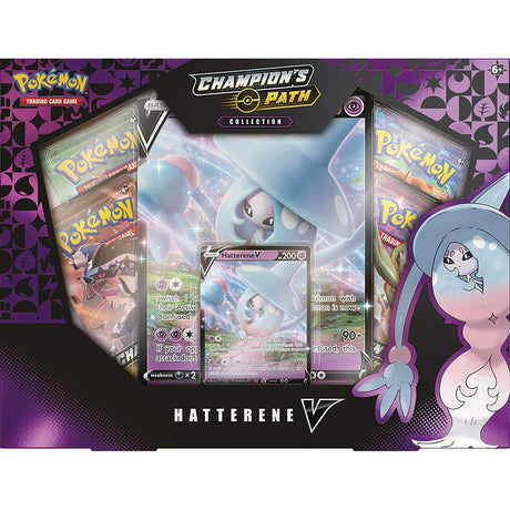 Pokemon Trading Card Game Champion's Path Collection, Hatterene V