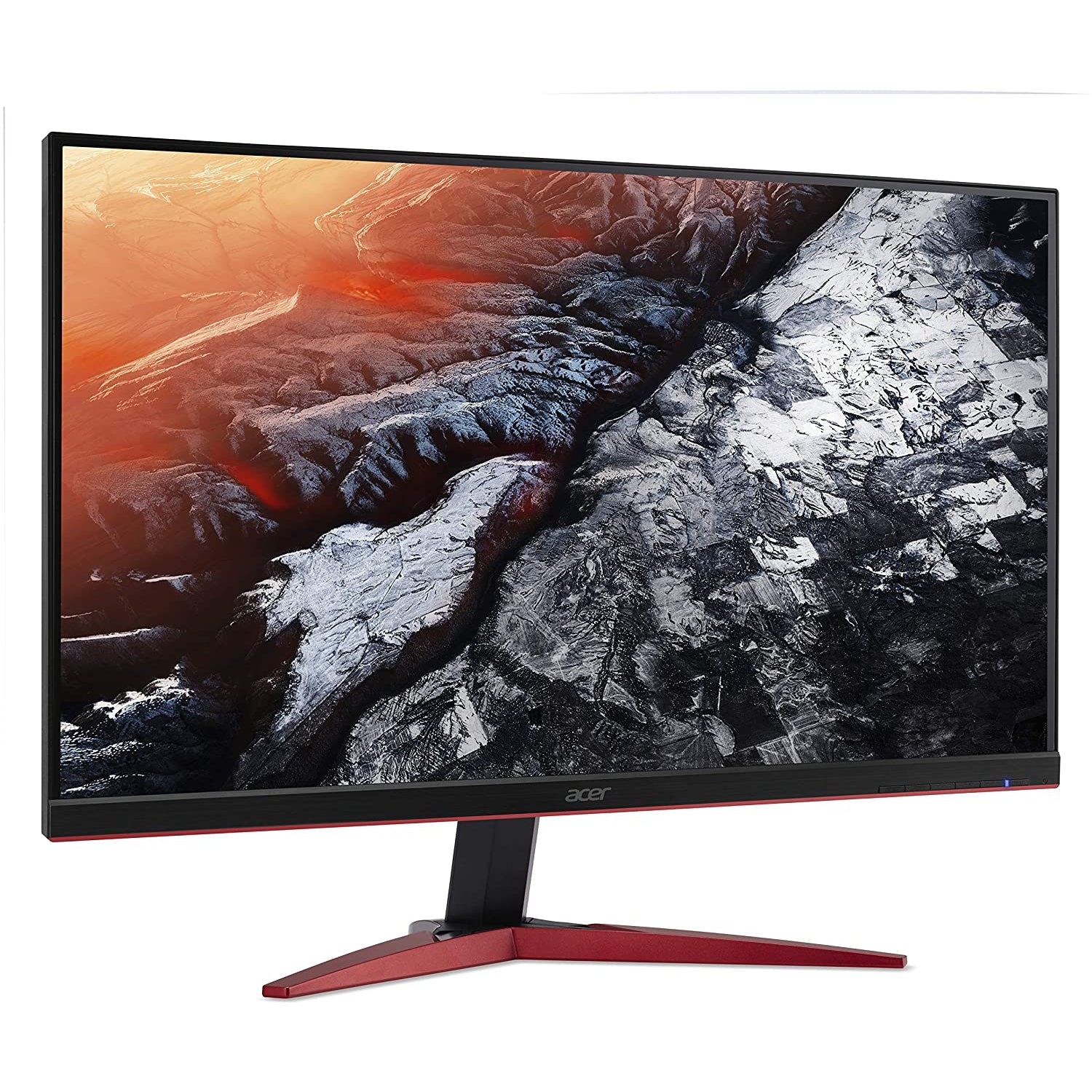 Acer KG251Q 24.5 Inch FHD Gaming Monitor UM.KX1EE.J01 - Black/Red