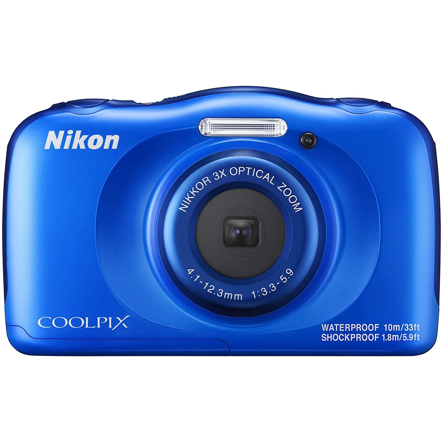 Nikon Coolpix W100 Blue Camera