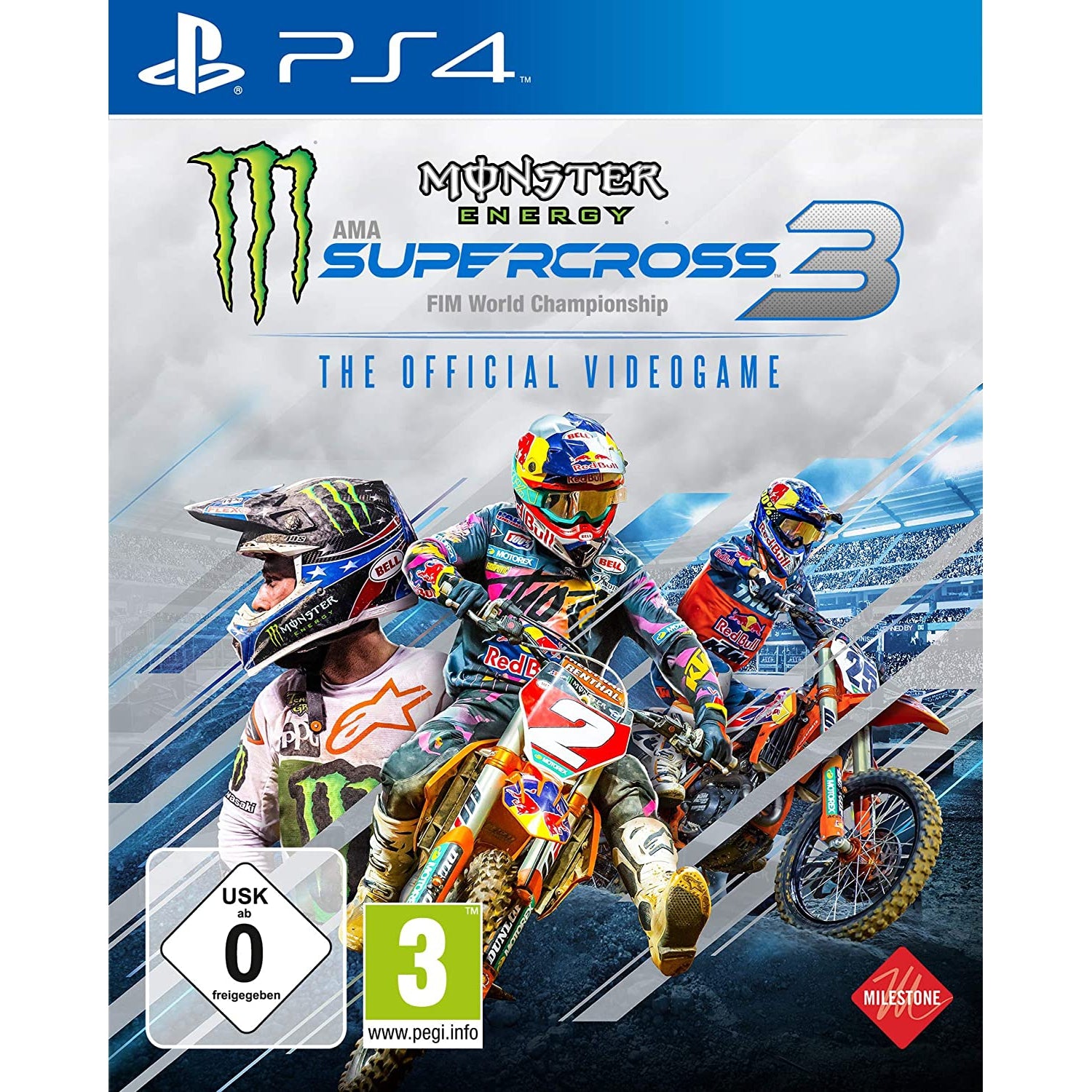 Monster Energy Supercross - The Official Videogame 3 (PS4)