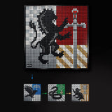 Lego 31201 Art Harry Potter Hogwarts Crests Poster