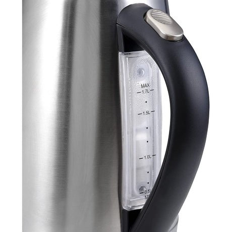 Zanussi ZEK-1295D Digital Cordless Kettle 1.7L - Silver