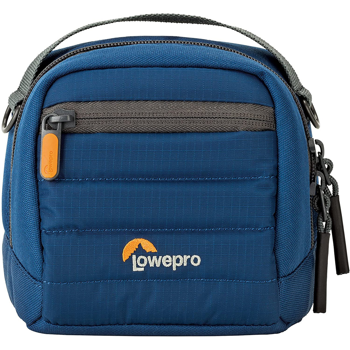 Lowepro Tahoe CS 80 Case, Fits Fujifilm Instax Mini Cameras, HOZ Cameras, Small Mirrorless, Batteries, Memory Cards, Extra Film, Blue