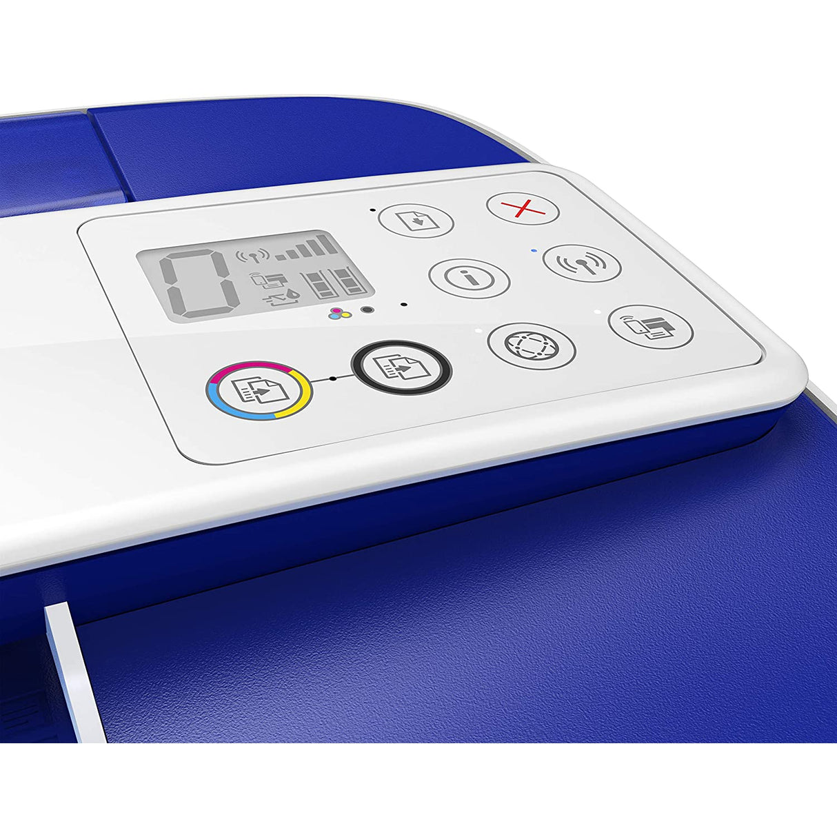 HP Deskjet 3760 All-in-One Wireless Printer, Blue/White
