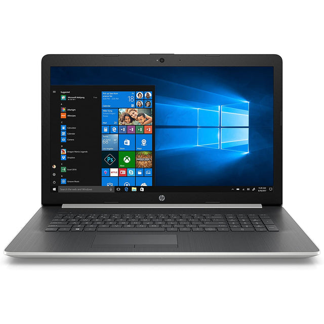 HP 17-by0000na 17.3" Laptop, Intel Core i5-8250U, 4GB RAM, 1TB HDD, 4CP68EA#ABU, Natural Silver