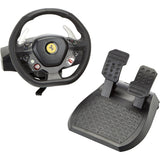 Thrustmaster Ferrari 458 Italia Racing Steering Wheel with Pedals For XBOX 360 - Black - Refurbished Pristine