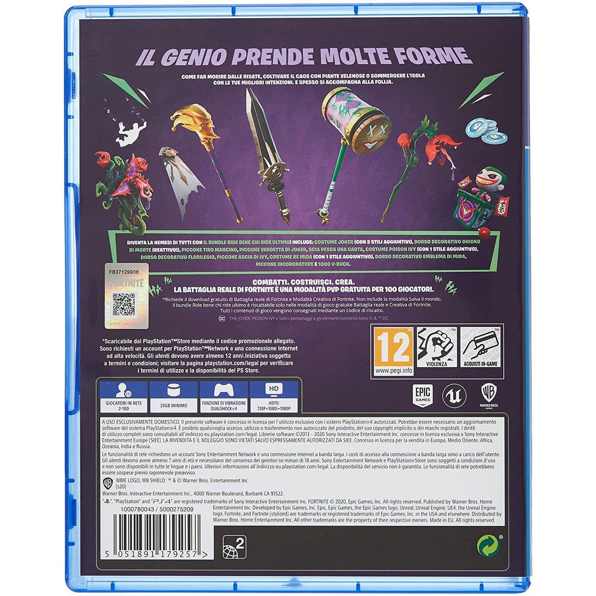 Fortnite: The Last Laugh Bundle (PS4)