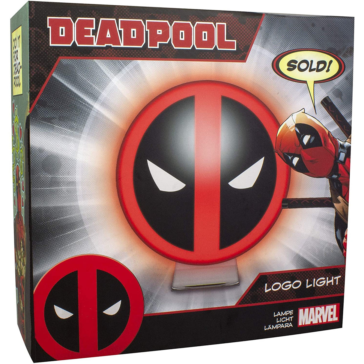 Paladone Marvel Deadpool Logo Light