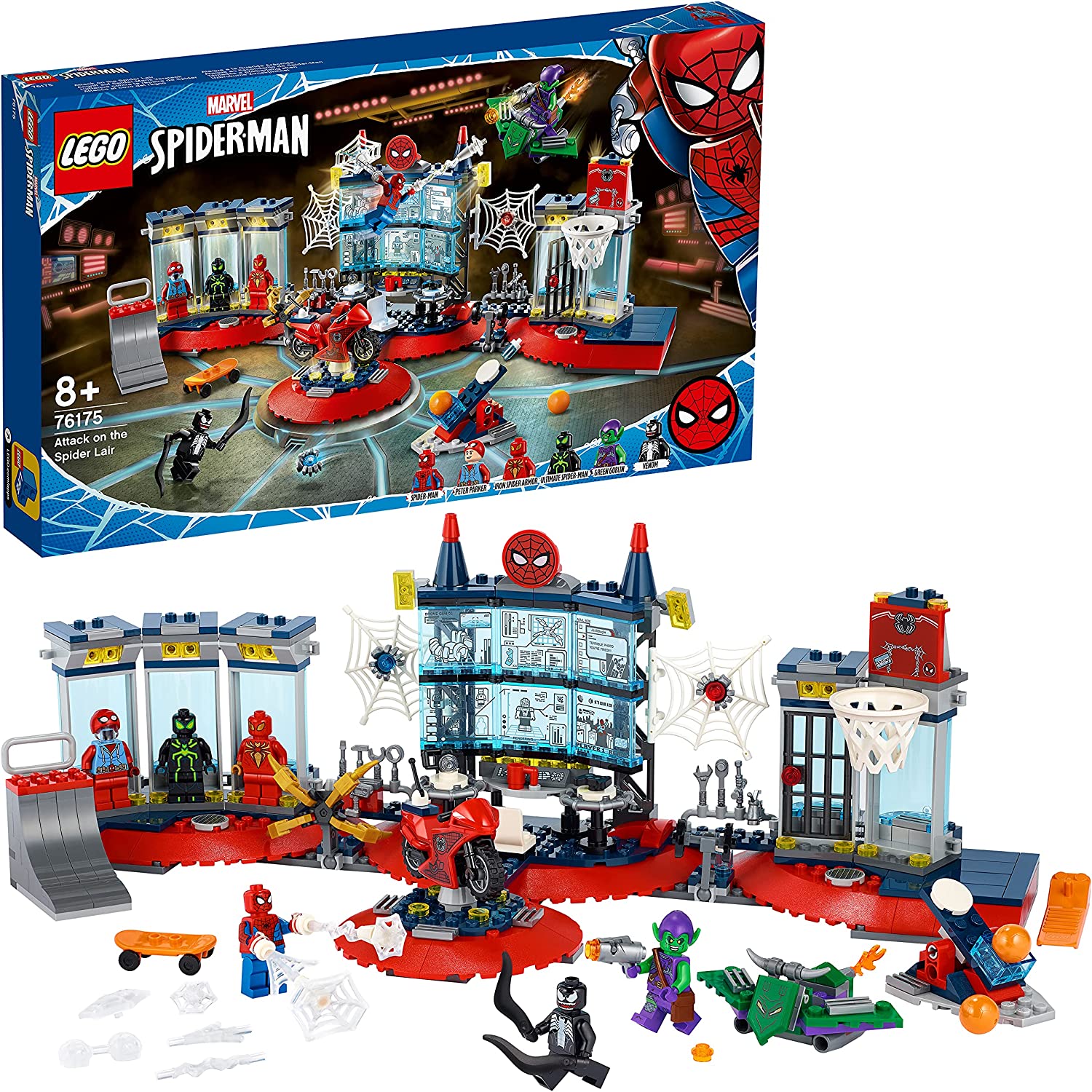 Lego 76175 Marvel Spider-Man Attack on the Spider Lair Set